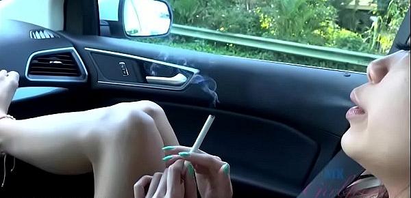  You finger fuck Vietnamese amateur teen in the car (POV Style)